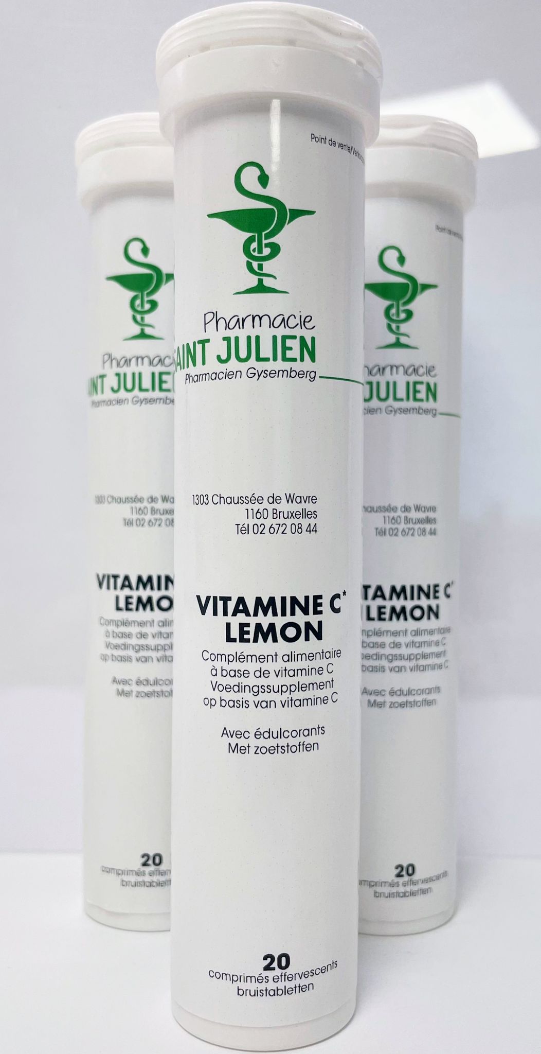 STJ Vitamines C Lemon 20 effervescent