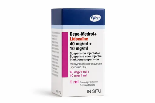 Depo-Medrol Lidocaïne 40/10 mg/ml
