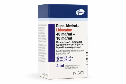 Depo-Medrol Lidocaïne 40/10 mg/ml