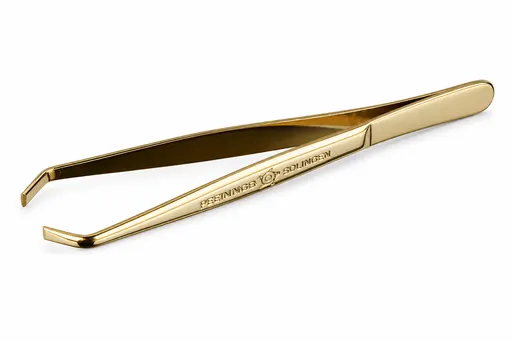 Peiniger Pince à Épiler Droite Gold