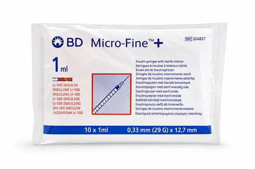 BD Micro-Fine+ Seringue à insuline