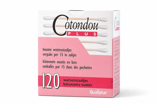 Cotondou Plus Bâtonnets Ouatés Bois