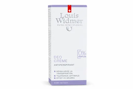 Louis Widmer Deo Crème Antiperspirant Sans Parfum