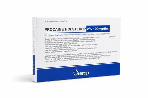 Procaïne HCl Sterop 2%