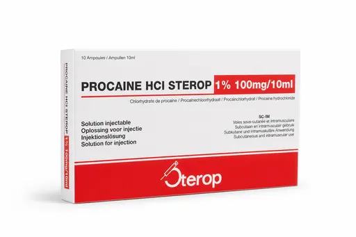 Procaïne HCl Sterop 1%