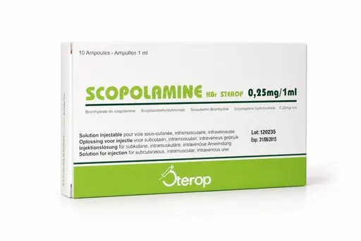 Scopolamine HBr Sterop 0,25 mg/ml