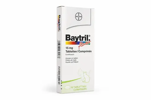 Baytril Flavour 15 mg
