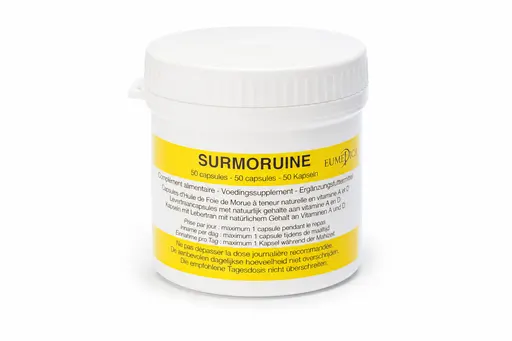 Surmoruine Huile de Foie de Morue Vitamines A et D