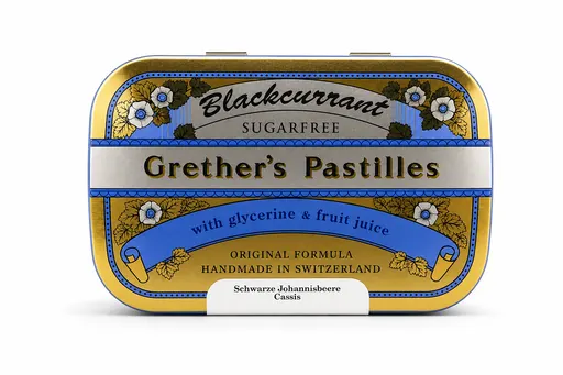 Grether's Pastilles Cassis Sans Sucre