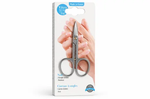 Vitry Ciseaux Ongles Lames Droites
