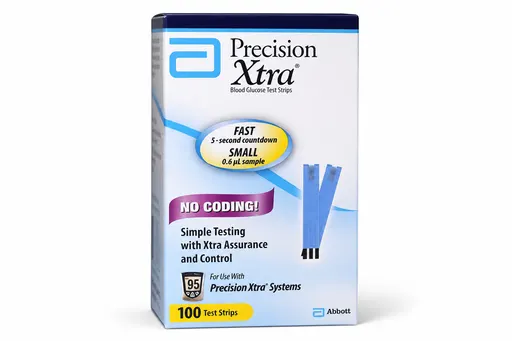 Precision Xtra Bandelettes de test de glycémie