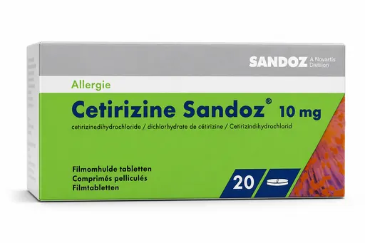 Cetirizine Sandoz 10 mg