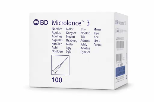 BD Microlance 3 Aiguille 23G 0,6x25mm Bleue