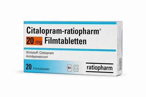 Citalopram Ratiopharm 20 mg