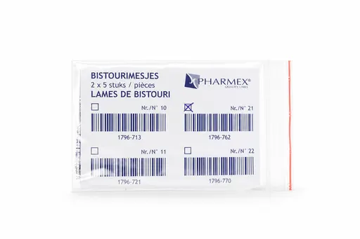 Bistouris Lames N°21 Non Stériles
