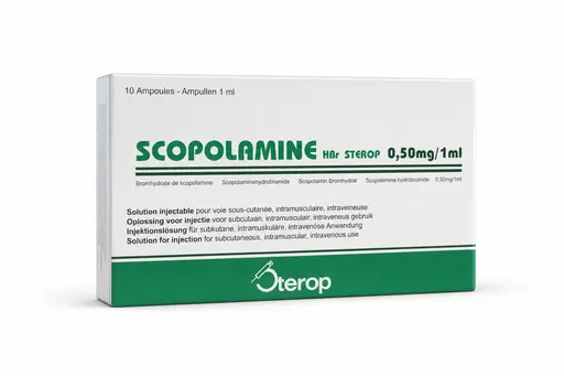 Scopolamine HBr Sterop 0,5 mg/ml
