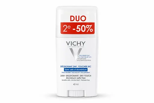Vichy Déodorant Peaux Réactives Sans Sels d'Aluminium 24h