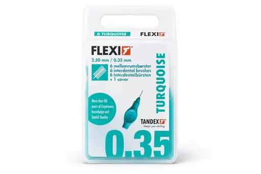 Tandex Flexi Turquoise Brossettes Interdentaires Extra Micro Fines