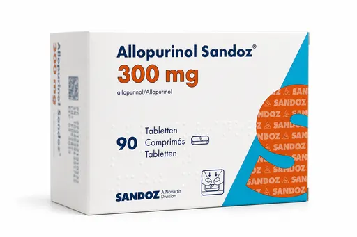 Allopurinol Sandoz 300mg