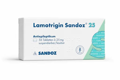 Lamotrigine 25 mg Sandoz