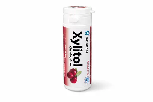 Miradent Xylitol Chewing Gum Cranberry