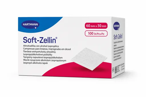 Soft-Zellin Tampons Alcoolisés