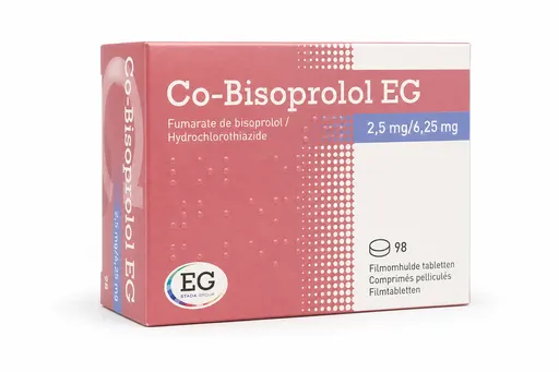Co-Bisoprolol EG 2.5/6.25 mg