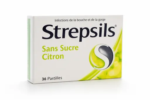 Strepsils 0,6/1,2 Sans Sucre Citron