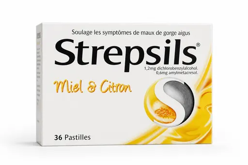 Strepsils Miel Citron