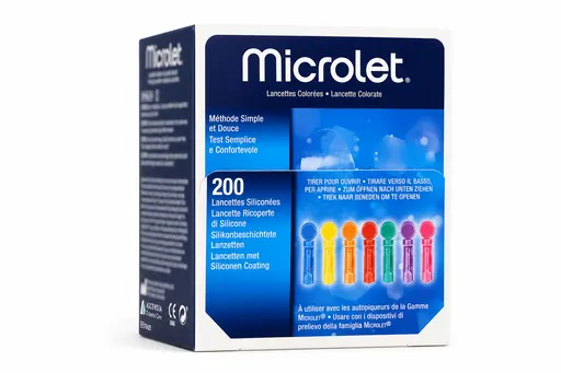 Bayer Microlet Lancettes Couleur