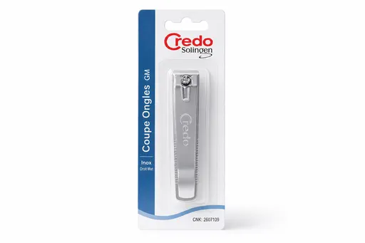 Credo Coupe Ongles Droit Inox Mat