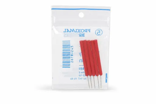 Proximal Brossette Cylindrique Fine Red 5