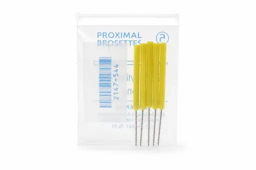 Proximal Brossette Cylindrique Manche Long Jaune