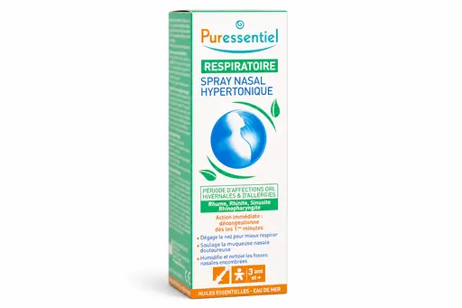 Puressentiel Respiratoire Spray Nasal Décongestionnant