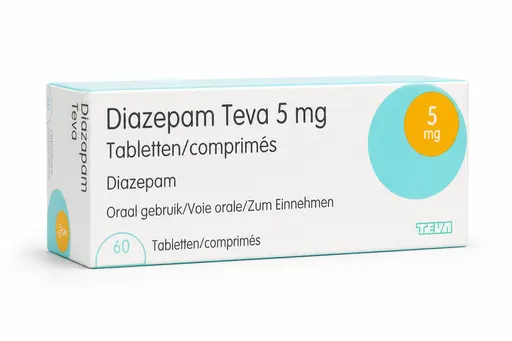 Diazepam Teva 5 mg