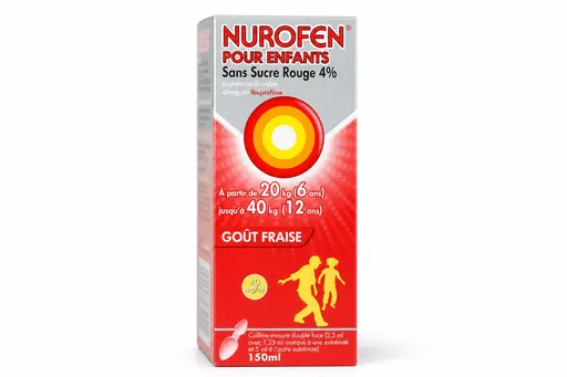 Nurofen Enfants 4% Fraise