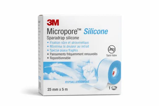 3M Micropore Silicone Tape