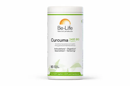 Curcuma 2400 + Pipérine Be-Life Bio