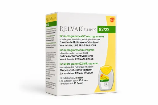 Relvar Ellipta 92/22 µg