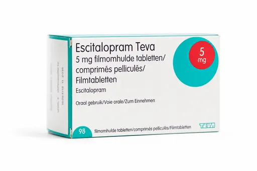 Escitalopram Teva 5 mg