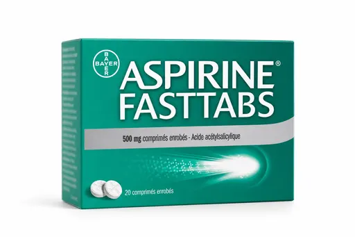 Aspirine Fasttabs 500 mg