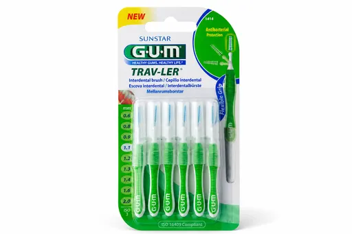 Gum Trav-Ler Brossettes Interdentaires 1.1mm
