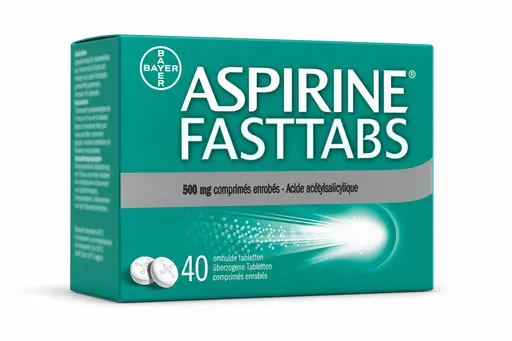 Aspirine Fasttabs 500mg