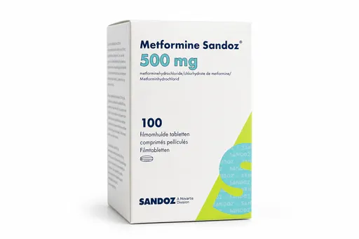 Metformine Sandoz 500 mg