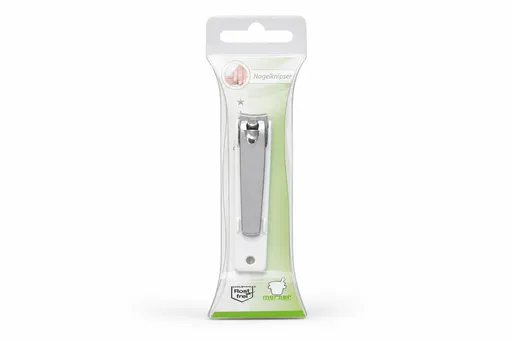 Morser Coupe-Ongles Pédicure Blanc/Noir Inox