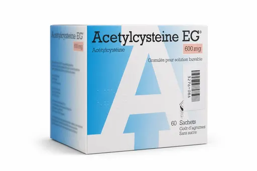 Acétylcystéine EG 600 mg
