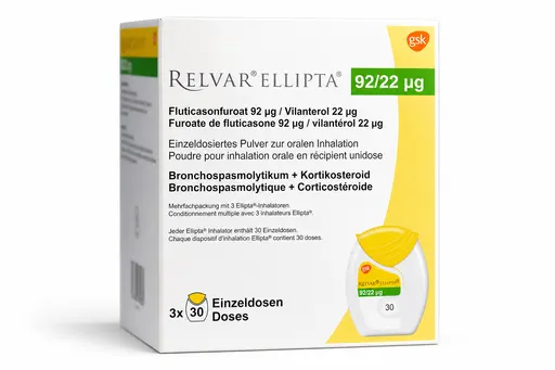 Relvar 92/22 Ellipta
