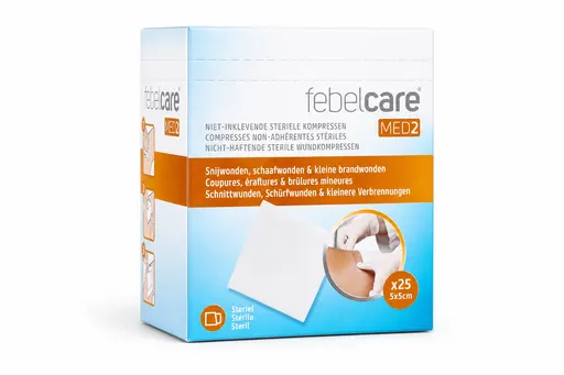 Febelcare Med2 Compresses Non-Adhérentes Stériles