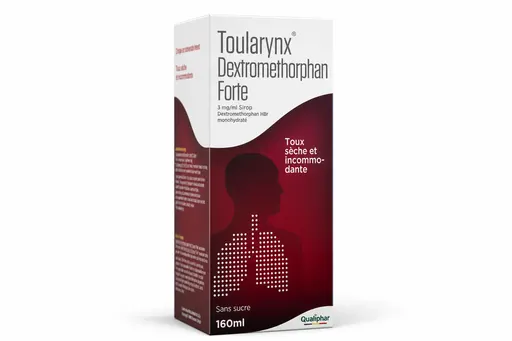 Toularynx Dextromethorphan Forte Sans sucre 3 mg/ml