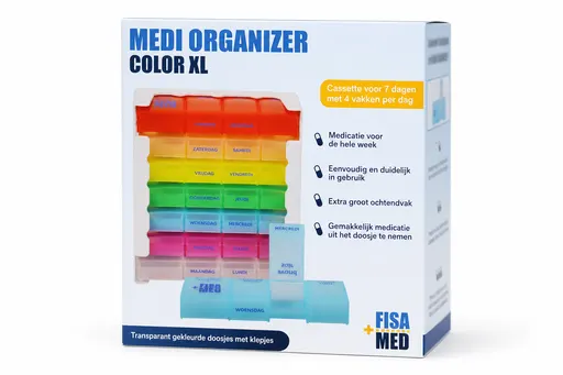 Fisamed Medi Organizer Color XL